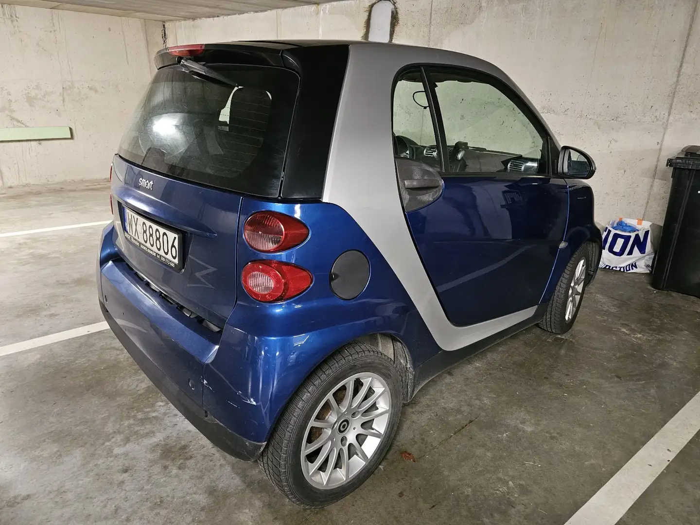 smart forTwo coupe softouch pulse Blauw - 2