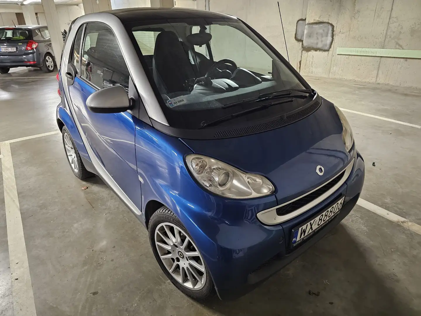 smart forTwo coupe softouch pulse Bleu - 1
