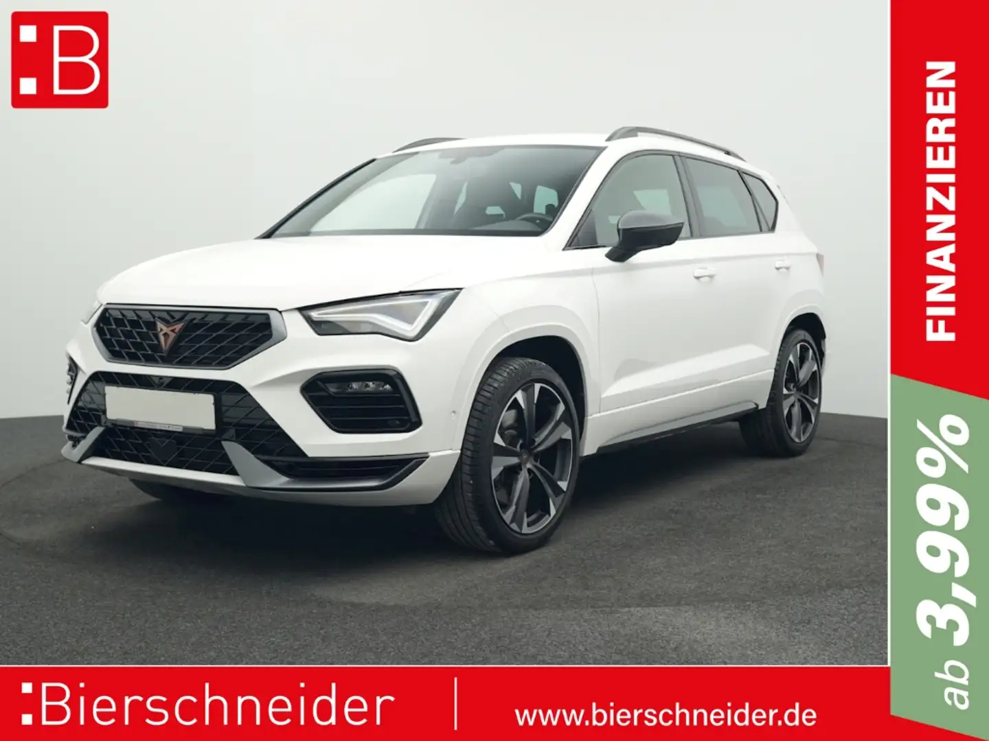 CUPRA Ateca 2.0 TSI DSG 4DRIVE NAVI AHK RFK Weiß - 1