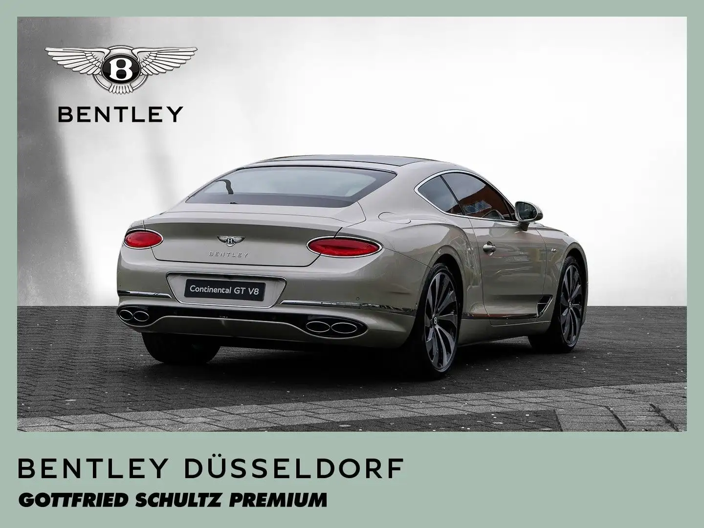 Bentley Continental GT V8 Azure // BENTLEY DÜSSELDORF Blanc - 2