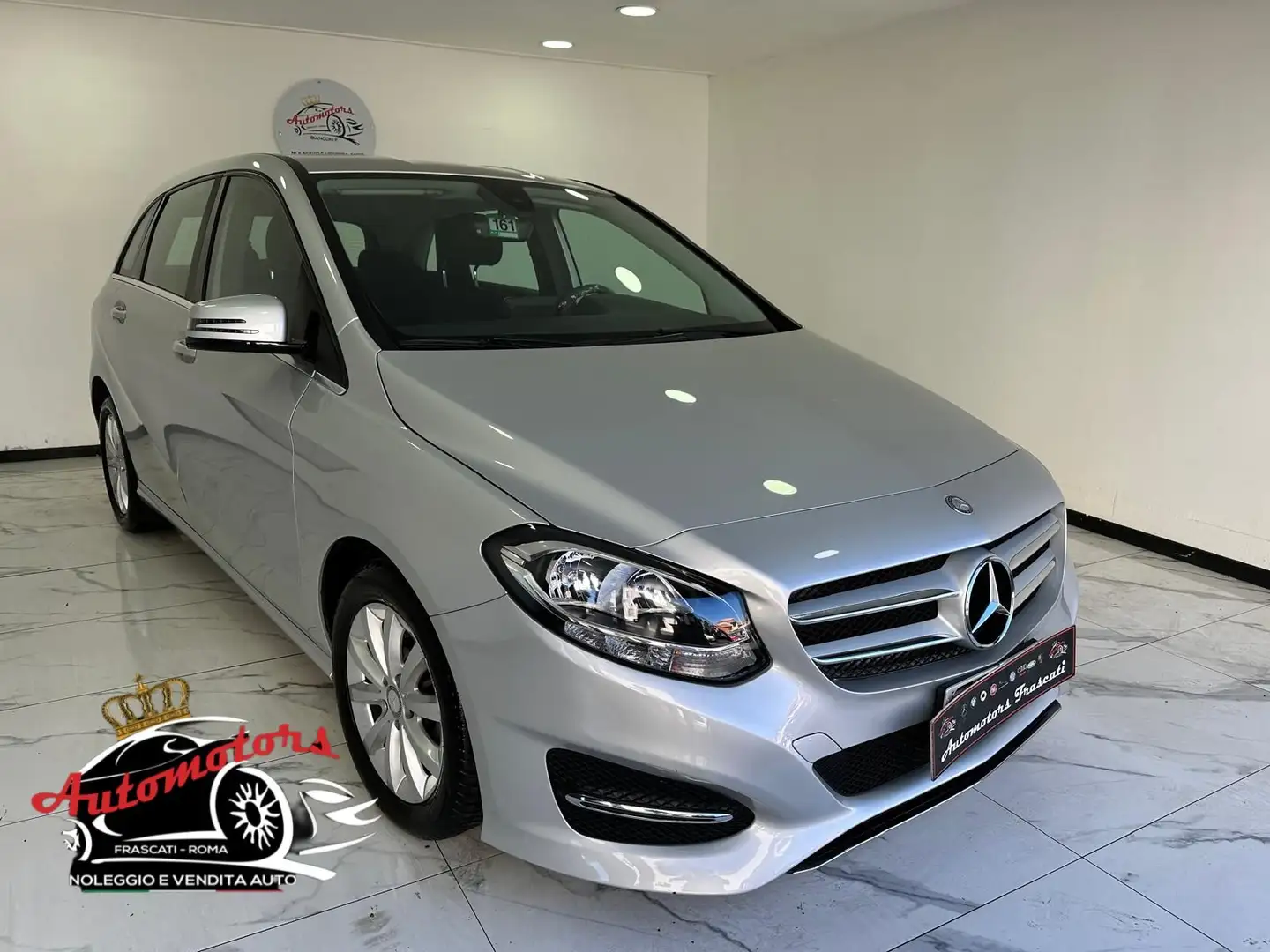Mercedes-Benz B 180 d-EURO 6 -GARANTITA-206 Argento - 1