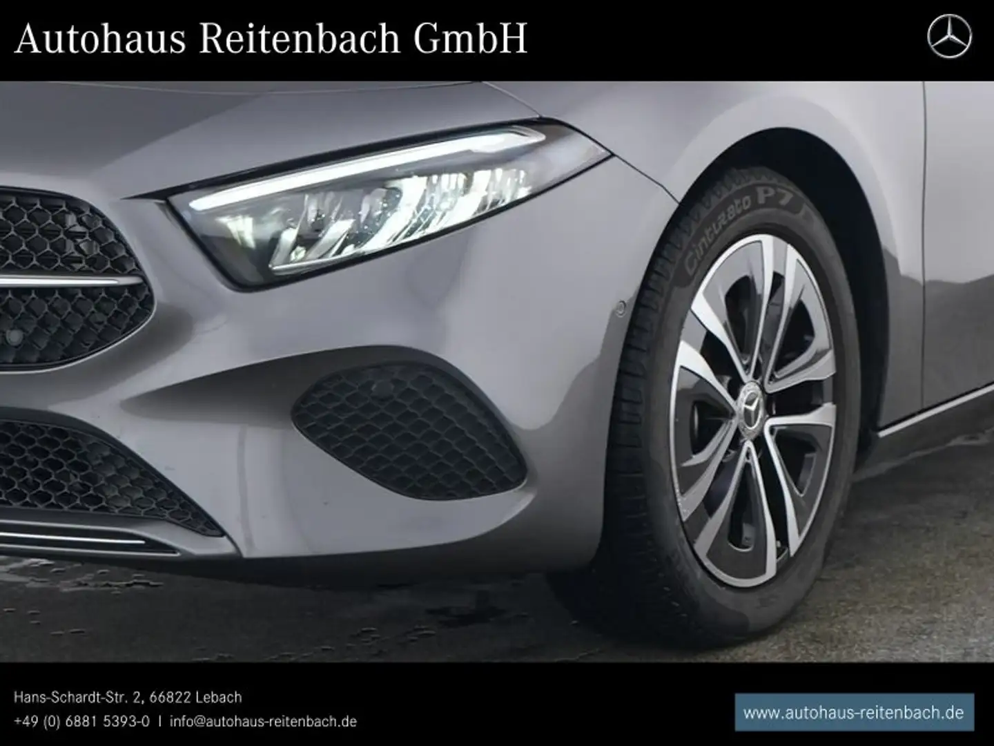 Mercedes-Benz A 200 A200 PROGRESSIVE+PANO+LED KAMERA+LENK&SITZHZ+PTC Grau - 2