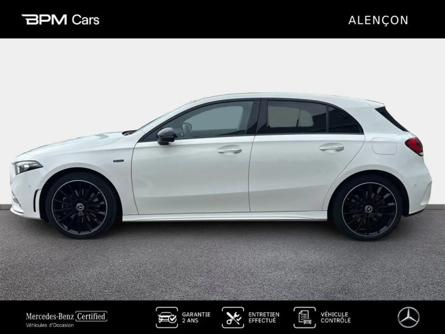Mercedes-Benz A 250 250 e 160+102ch AMG Line 8G-DCT 8cv Blanc - 2