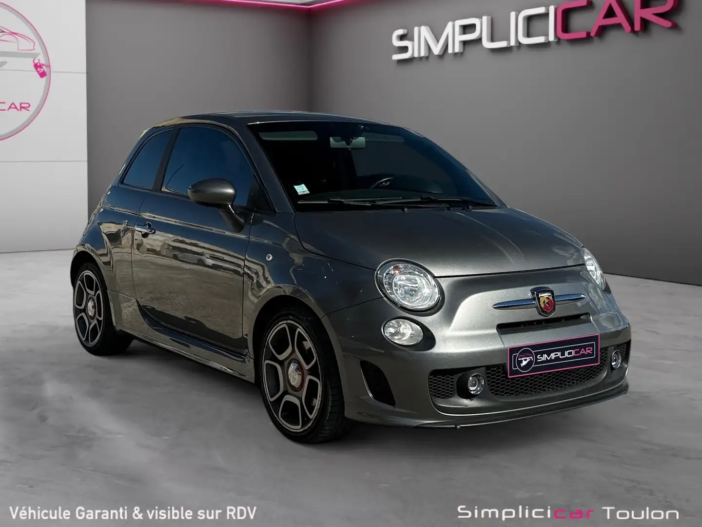 Abarth 500 Gris - 1