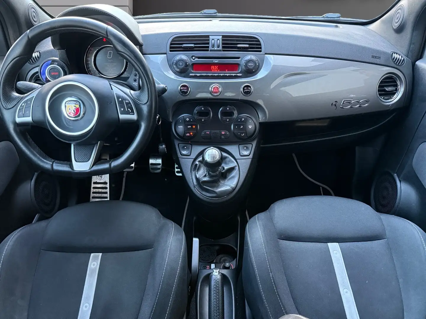 Abarth 500 Gris - 2