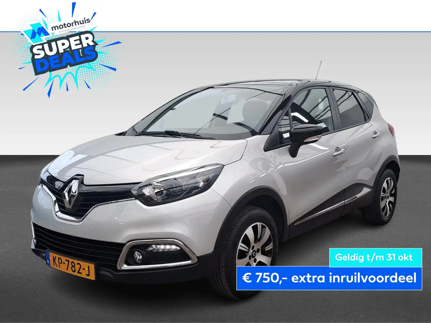 Renault Captur Energy TCe 90PK Limited Gris - 1