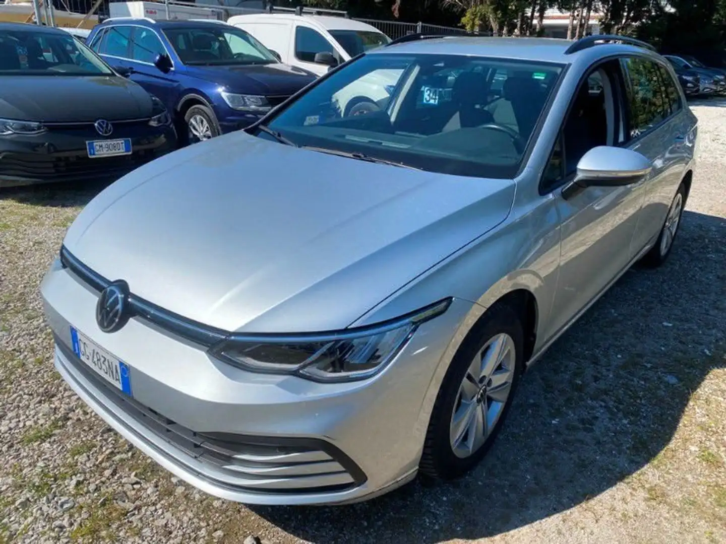 Volkswagen Golf Variant Golf Variant 2.0 tdi Life 115cv dsg -  GG483NA Argento - 2