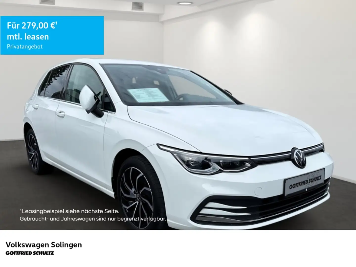 Volkswagen Golf VIII 1.4 eHybrid DSG   IQ.Light   Standheizung   S Weiß - 1