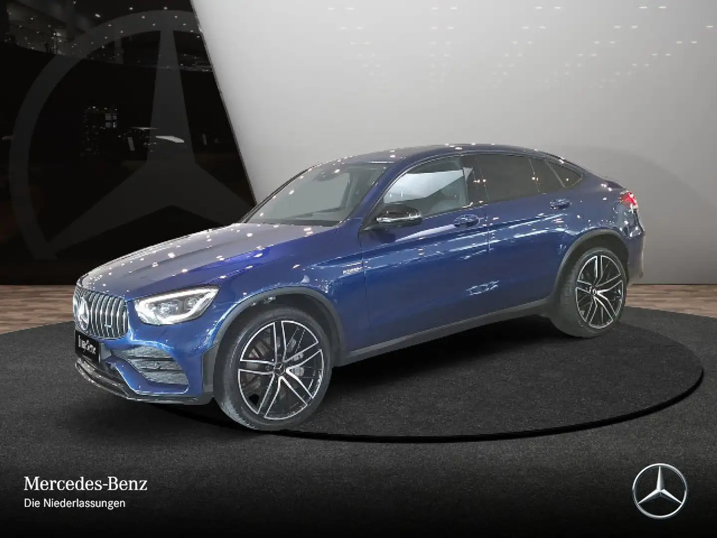Mercedes-Benz GLC 43 AMG GLC 43 Coupé 4M AMG+NIGHT+360+MULTIBEAM+BURMESTER Blau - 2