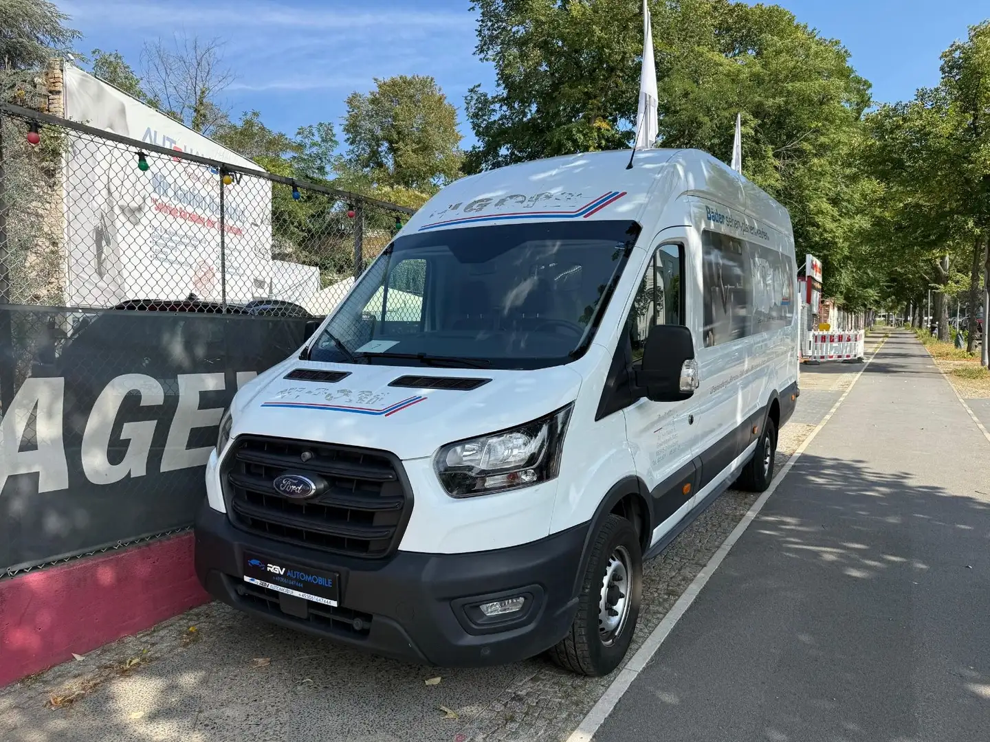 Ford Transit Kasten 350 L4 *Kamera *TÜV Neu Weiß - 1