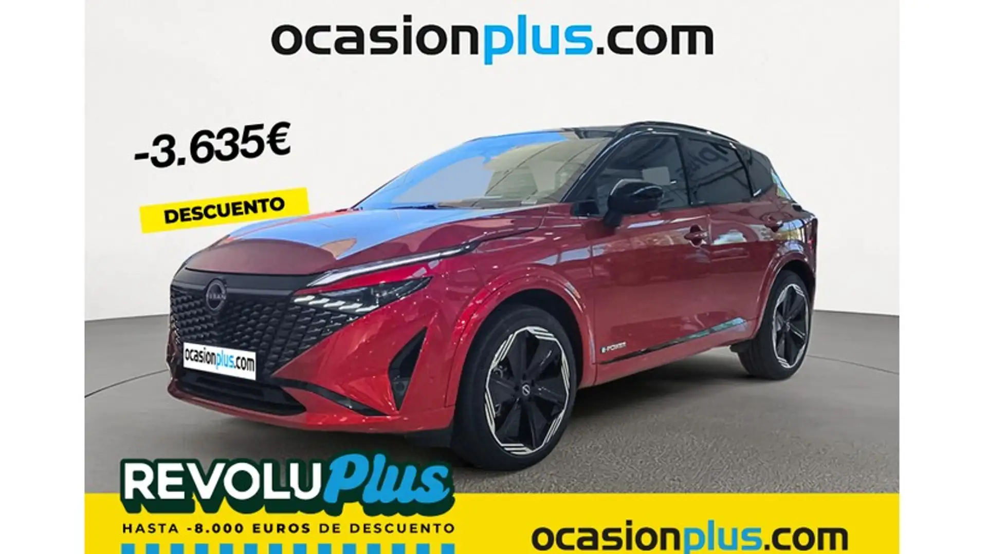 Nissan Qashqai E-POWER N-Design 4x2 140kW Rood - 1