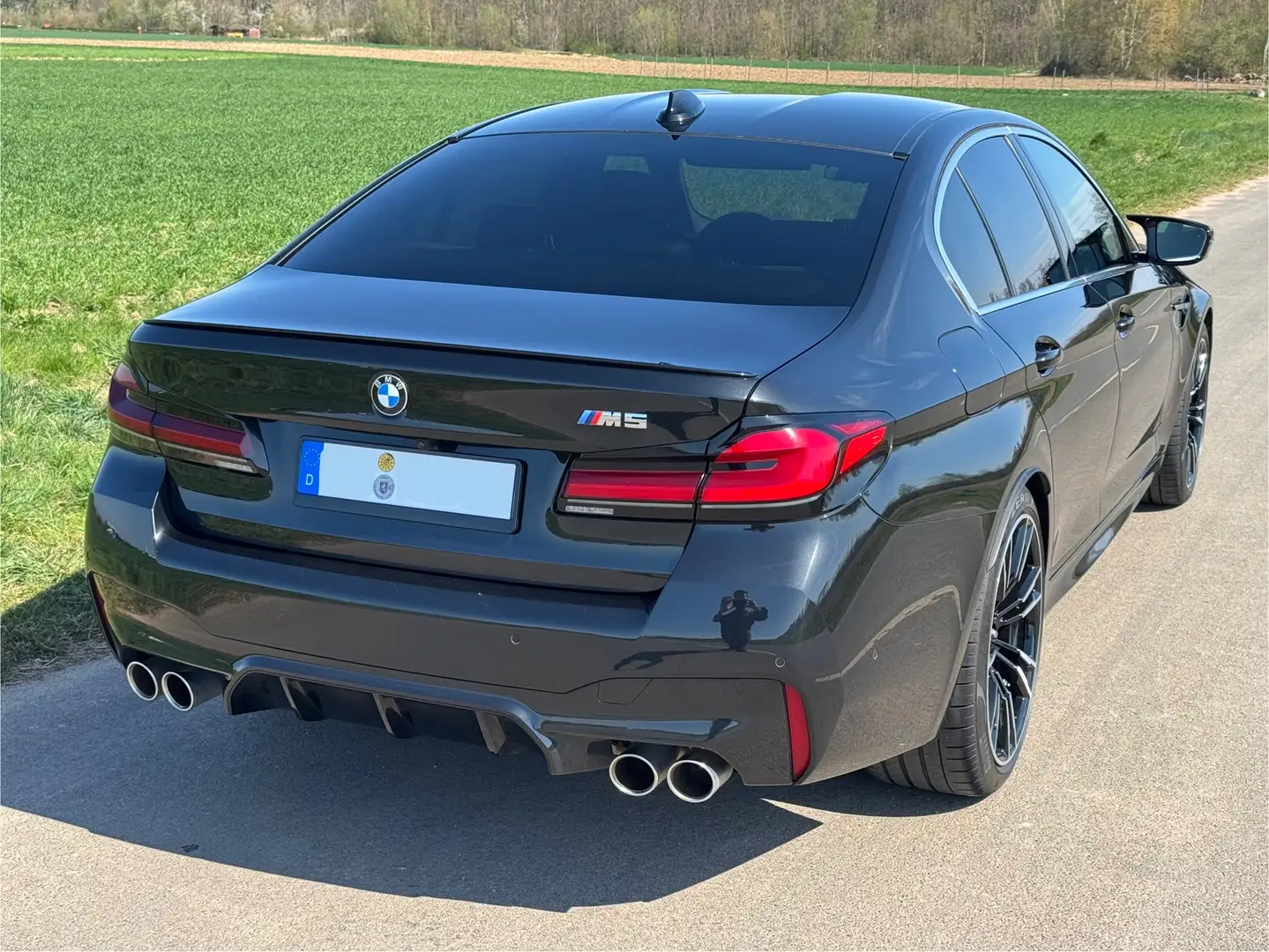 BMW M5 Garantie bis 04.2028 MwSt. 360 Kamera Nero - 2