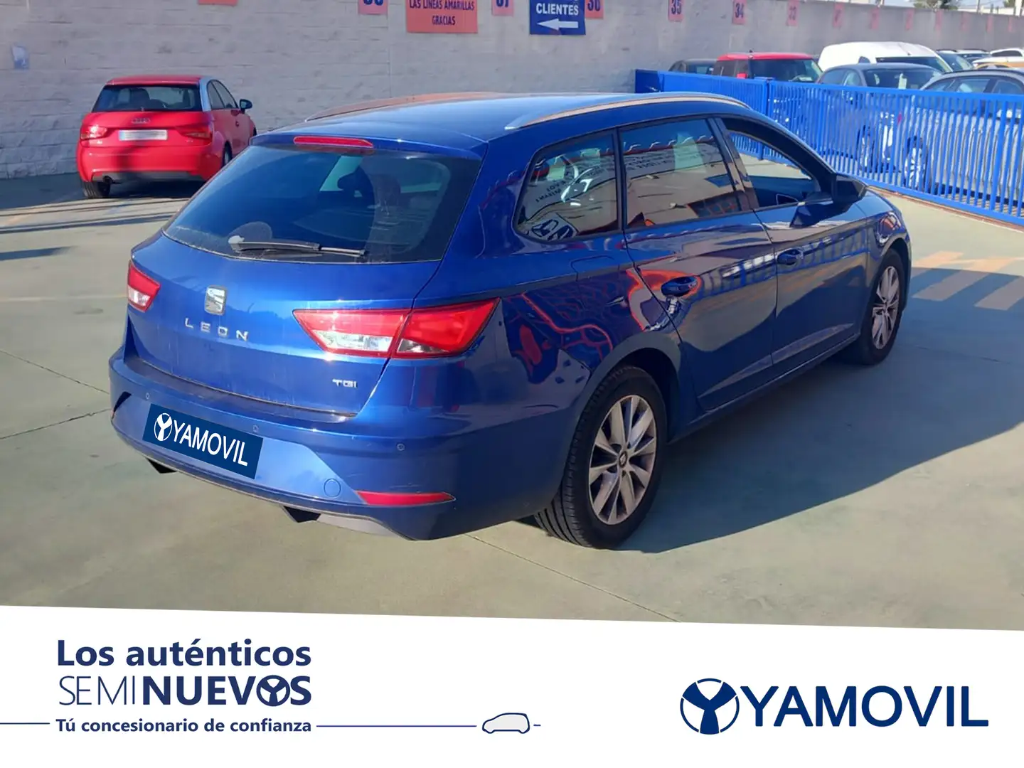 SEAT Leon ST 1.5 TGI GNC S&S Style 130 Bleu - 2