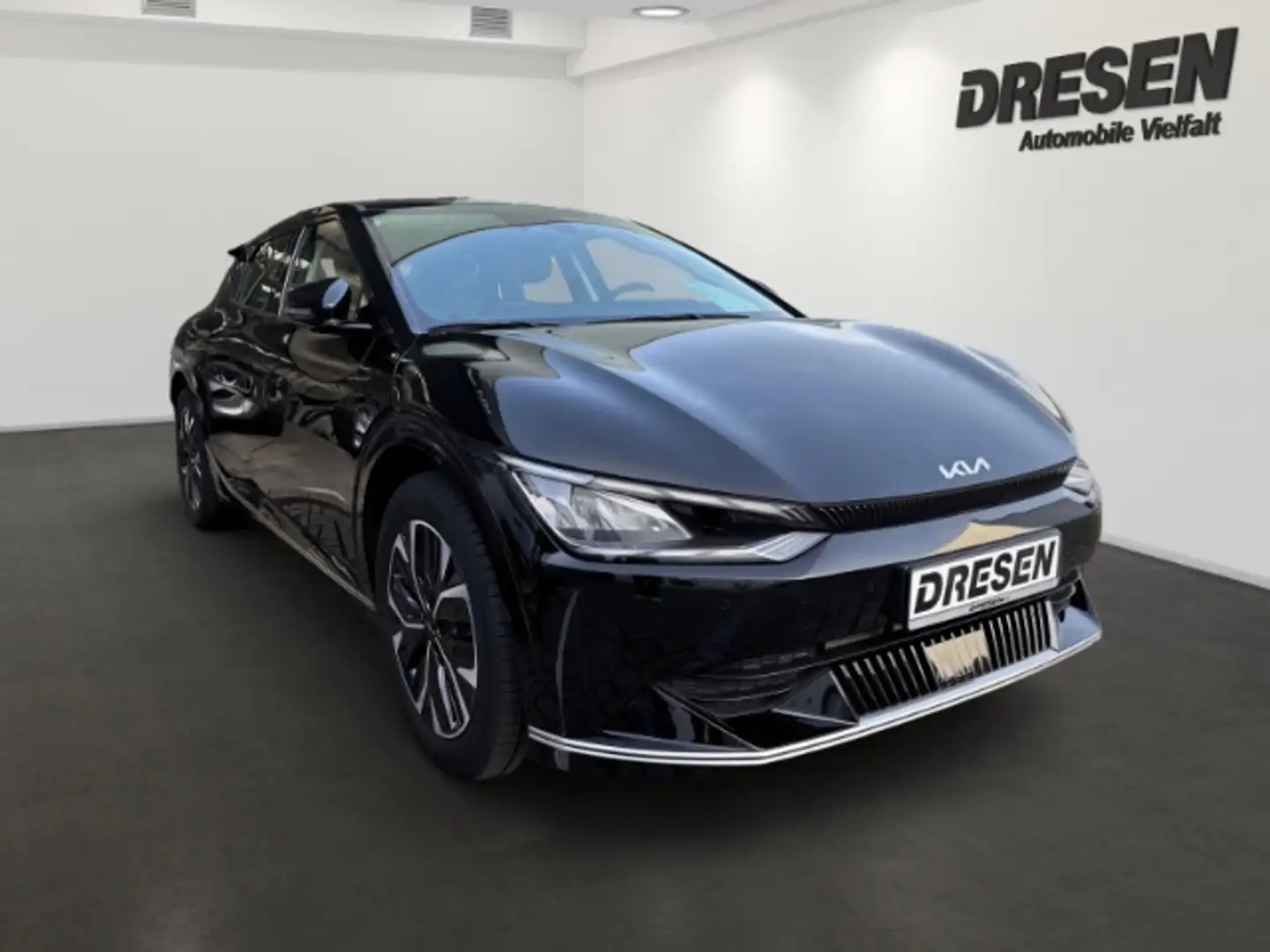 Kia EV6 Basis 77,4 kWh AWD SITZHZG,KAMERA,CARPLAY,NAVI,KLI Zwart - 2