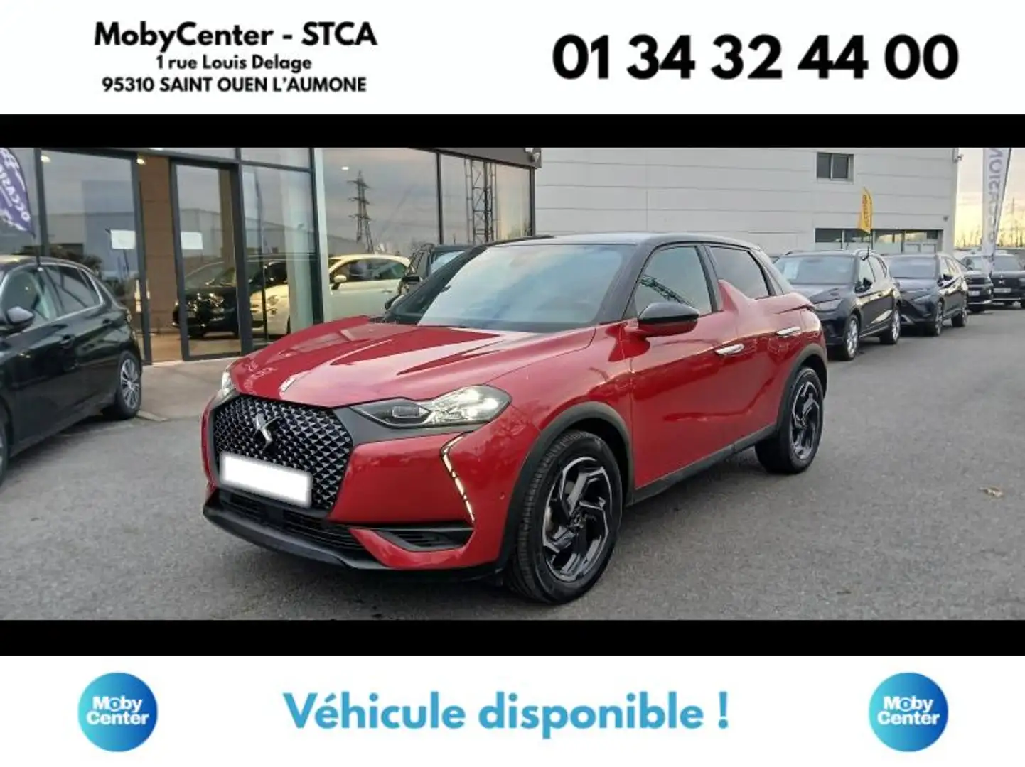 DS Automobiles DS 3 Crossback PureTech 130ch Grand Chic Automatique 7cv Rouge - 1