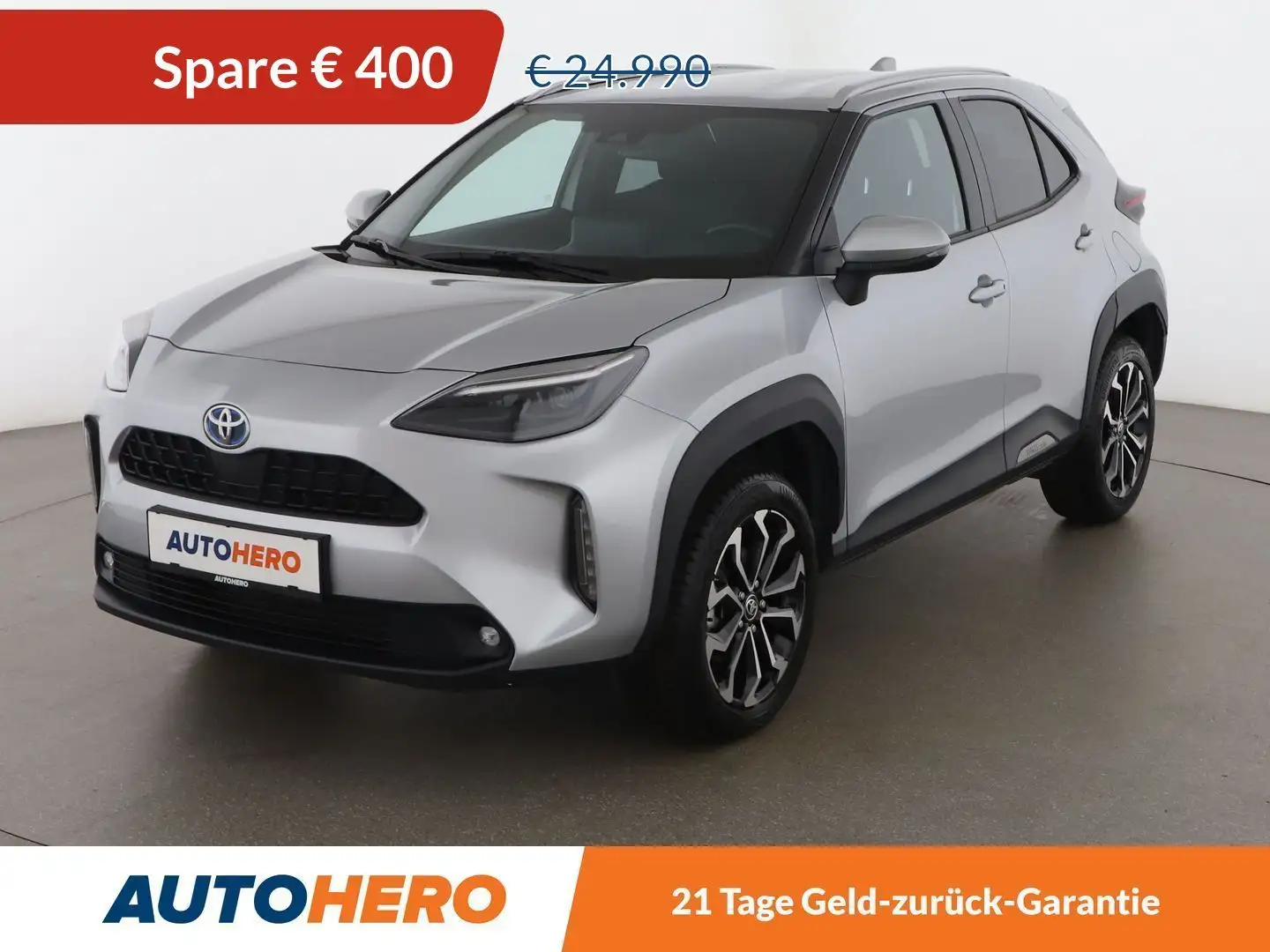 Toyota Yaris Cross 1.5 Hybrid 2WD Active Drive Aut. *LED*ACC*SPUR*CAM Grau - 1