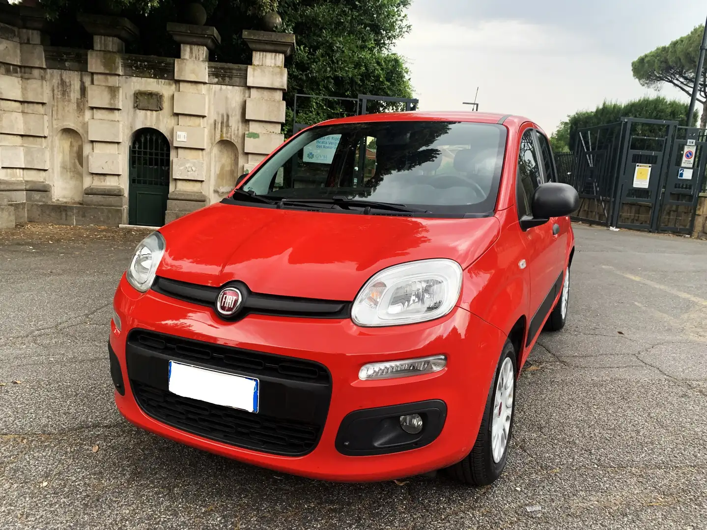 Fiat Panda 1.2 Easy 69cv UNICO PROPRIETARIO KM58300 Rosso - 2