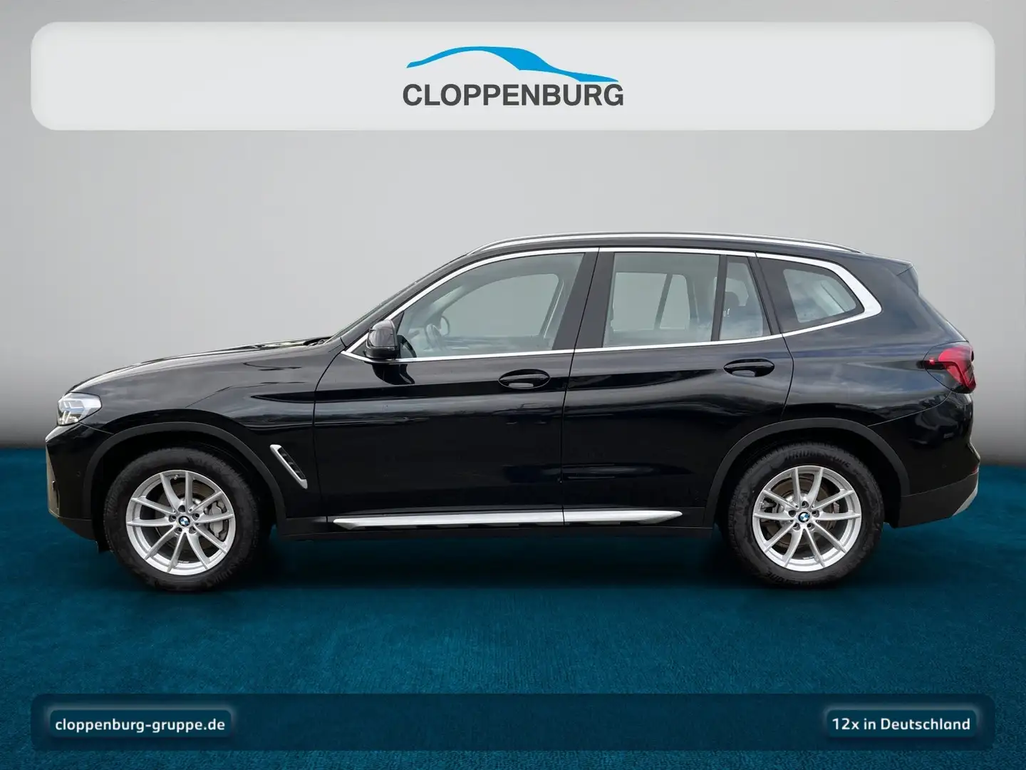 BMW X3 xDrive30d ZA Navi+Laser+ACC+SHZ+KeyGO+HiFi+BT Schwarz - 2