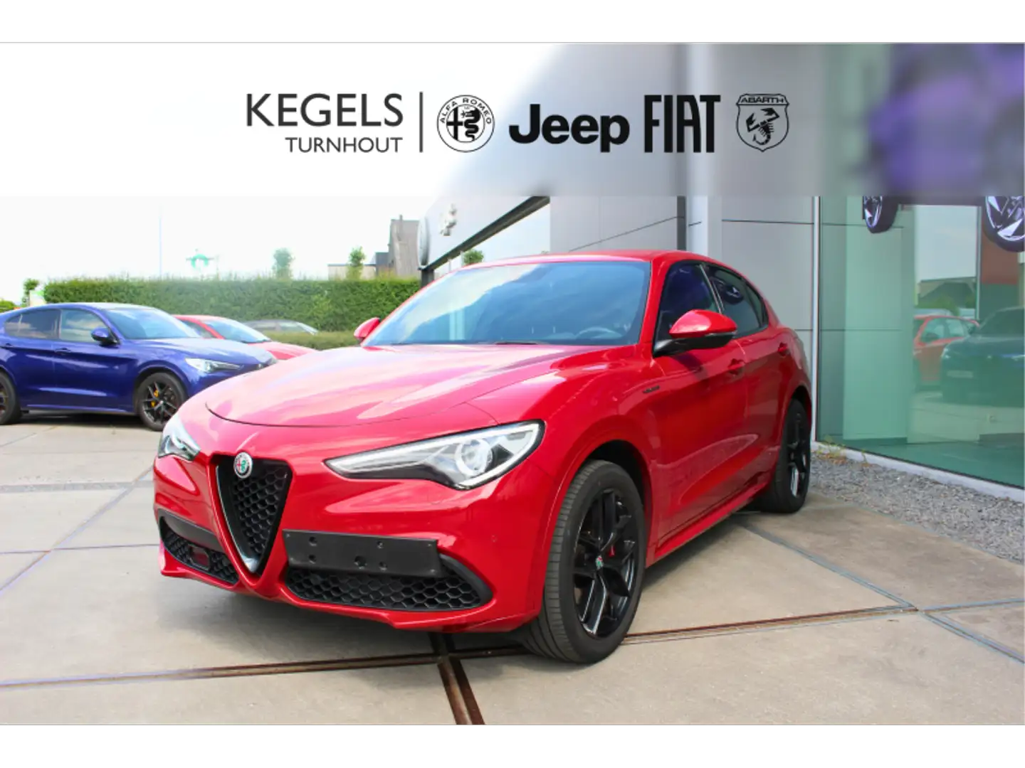 Alfa Romeo Stelvio Veloce Rood - 1
