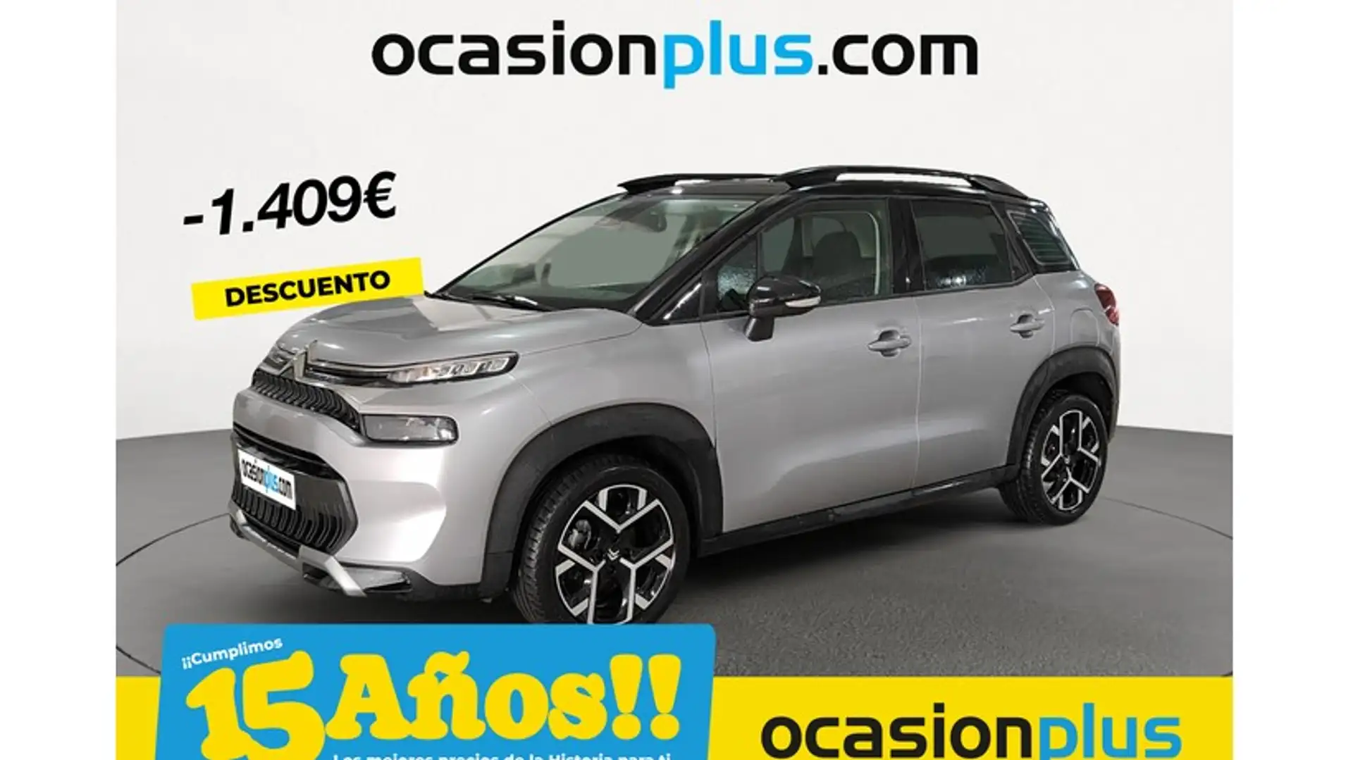 Citroen C3 Aircross Puretech S&S Max 110 Zilver - 1