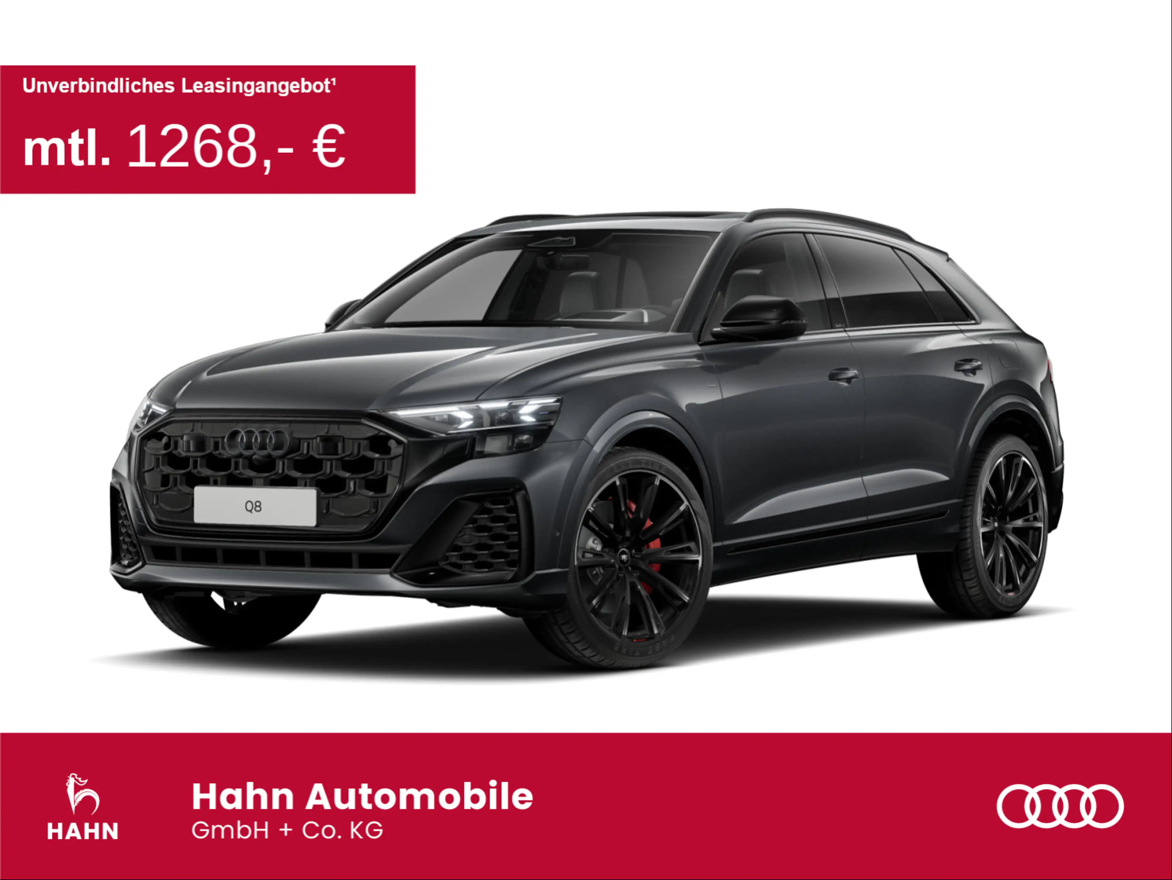 Audi Q8 SUV e-hybrid quattro 360 kW tipt, HD-Matrix