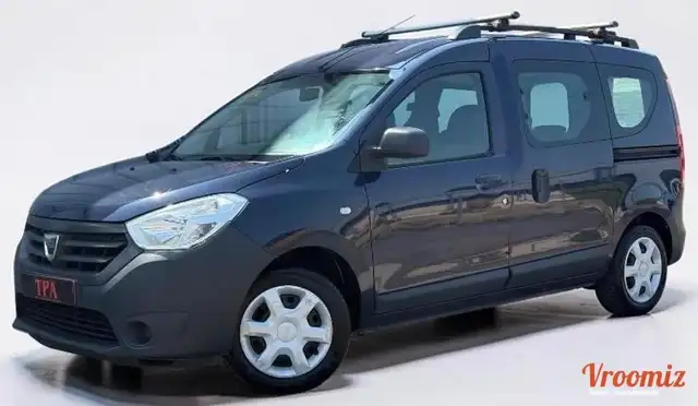 Dacia Dokker 1.5 dCi 75ch (4 cv) Ambiance - BVM5 - 5 Portes - Bleu +Attelage + 2015