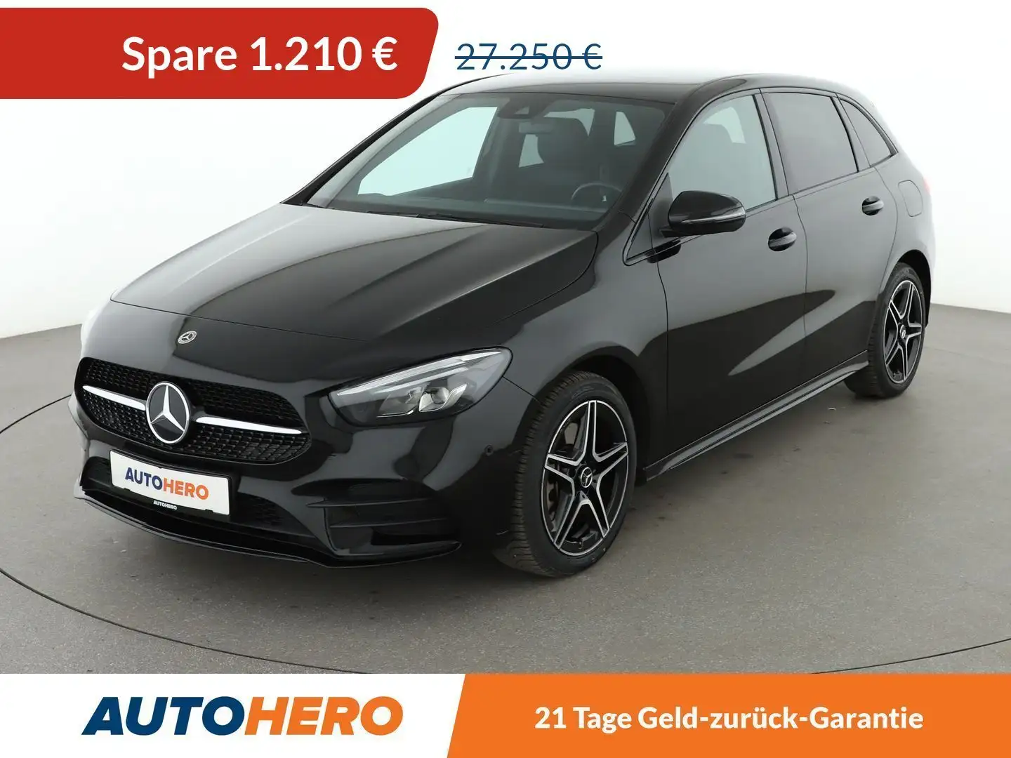 Mercedes-Benz B 250 B 250e Edition 2020 AMG Line Aut.*NAVI*CAM*SHZ*PDC Schwarz - 1