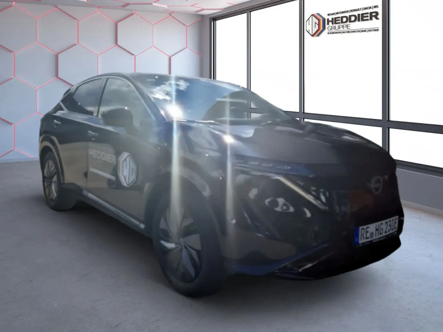 Nissan Ariya Advance Pack 63kW/h *NAVI*PROPILOT*SITZHZG Schwarz - 2