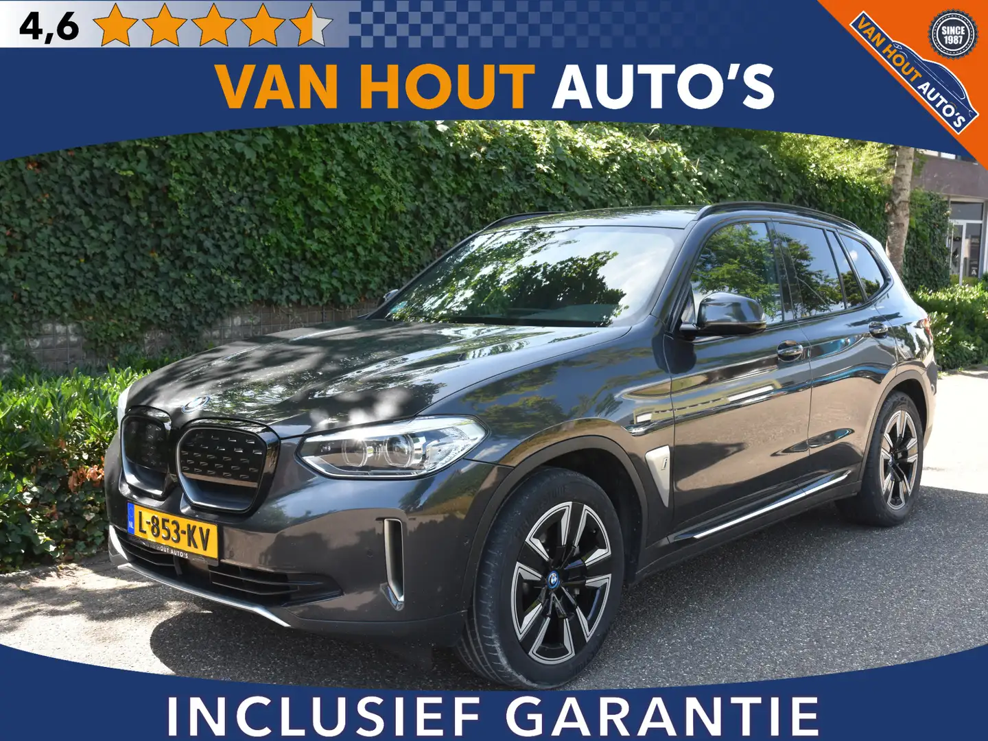 BMW iX3 Executive 80 kWh | TREKHAAK | PANORAMA DAK | LEDER Šedá - 1