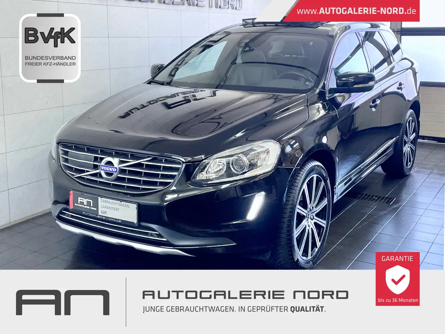 Volvo XC60 Linje Inscription AWD Pano+ACC+Leder Schwarz - 1