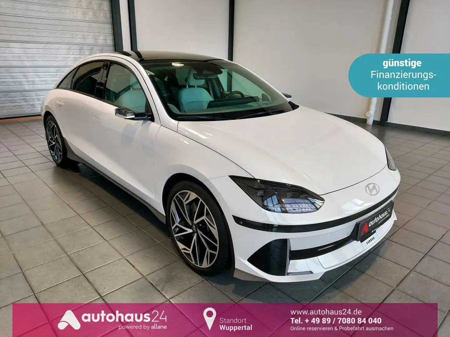 Hyundai IONIQ 6 Uniq 360°|Matrix-LED|ACC|BOSE Weiß - 1