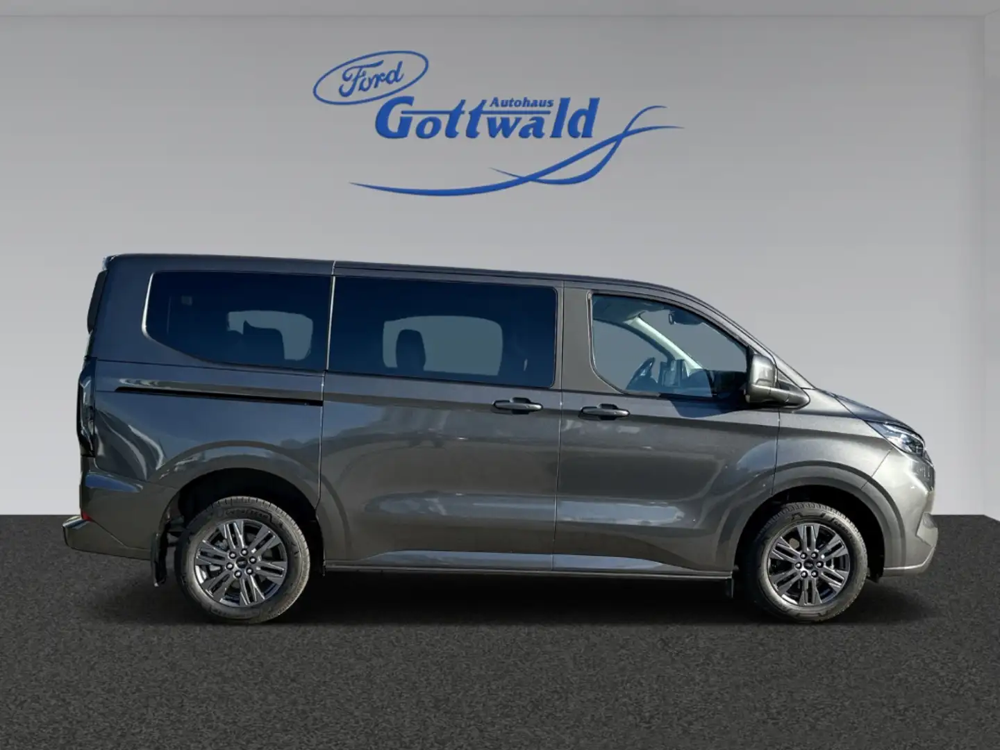 Ford Tourneo Custom L1 Titanium GJR LED Navi Klimaaut.Toter Winkel Ass Grau - 2