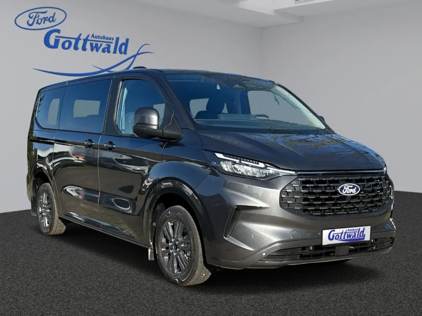Ford Tourneo Custom L1 Titanium GJR LED Navi Klimaaut.Toter Winkel Ass Grau - 1
