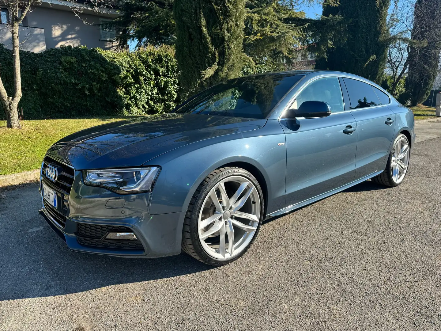 Audi A5 Sportback 2.0 tdi S line edition quattro 190cv s-t Kék - 2