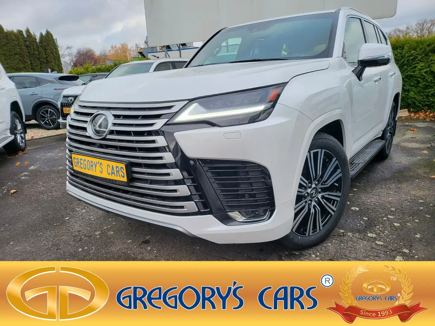 Lexus LX 500+LUXURY+NEWmodel 2024+HUD+VOLL+RearTVs Alb - 1