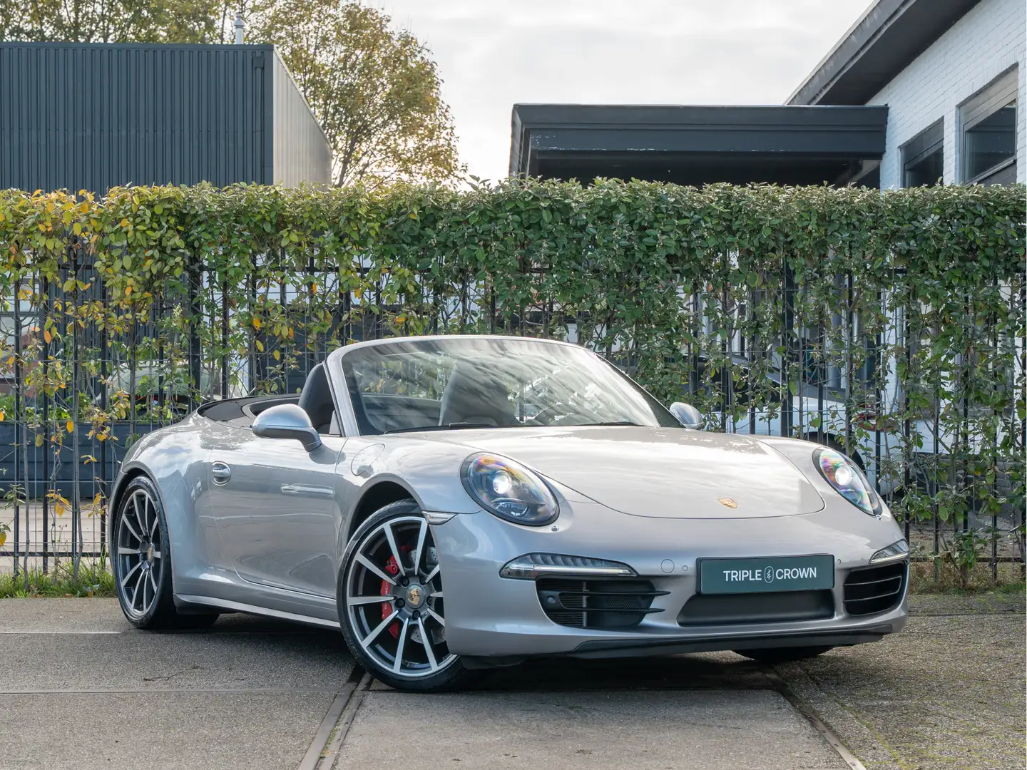 Porsche 991 Cabrio 3.8 Carrera 4S | Sport-uitlaat | Sport-Chro Grijs - 1