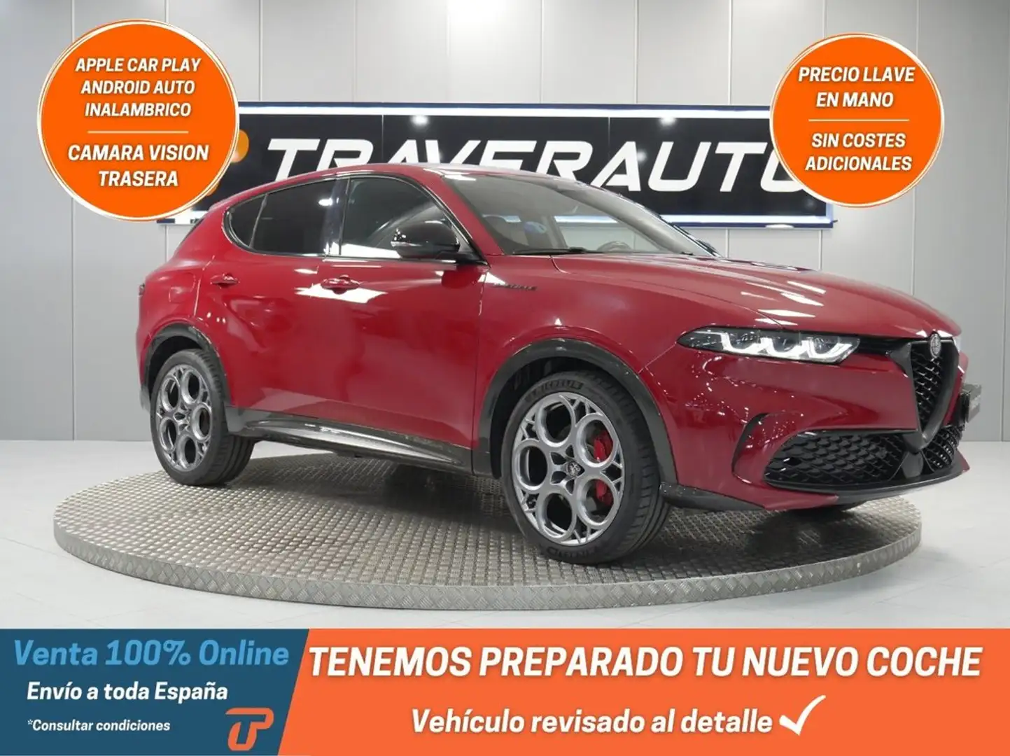 Alfa Romeo Tonale 1.5 MHEV GASOLINA 130 CV SPECIALE FWD Rojo - 1