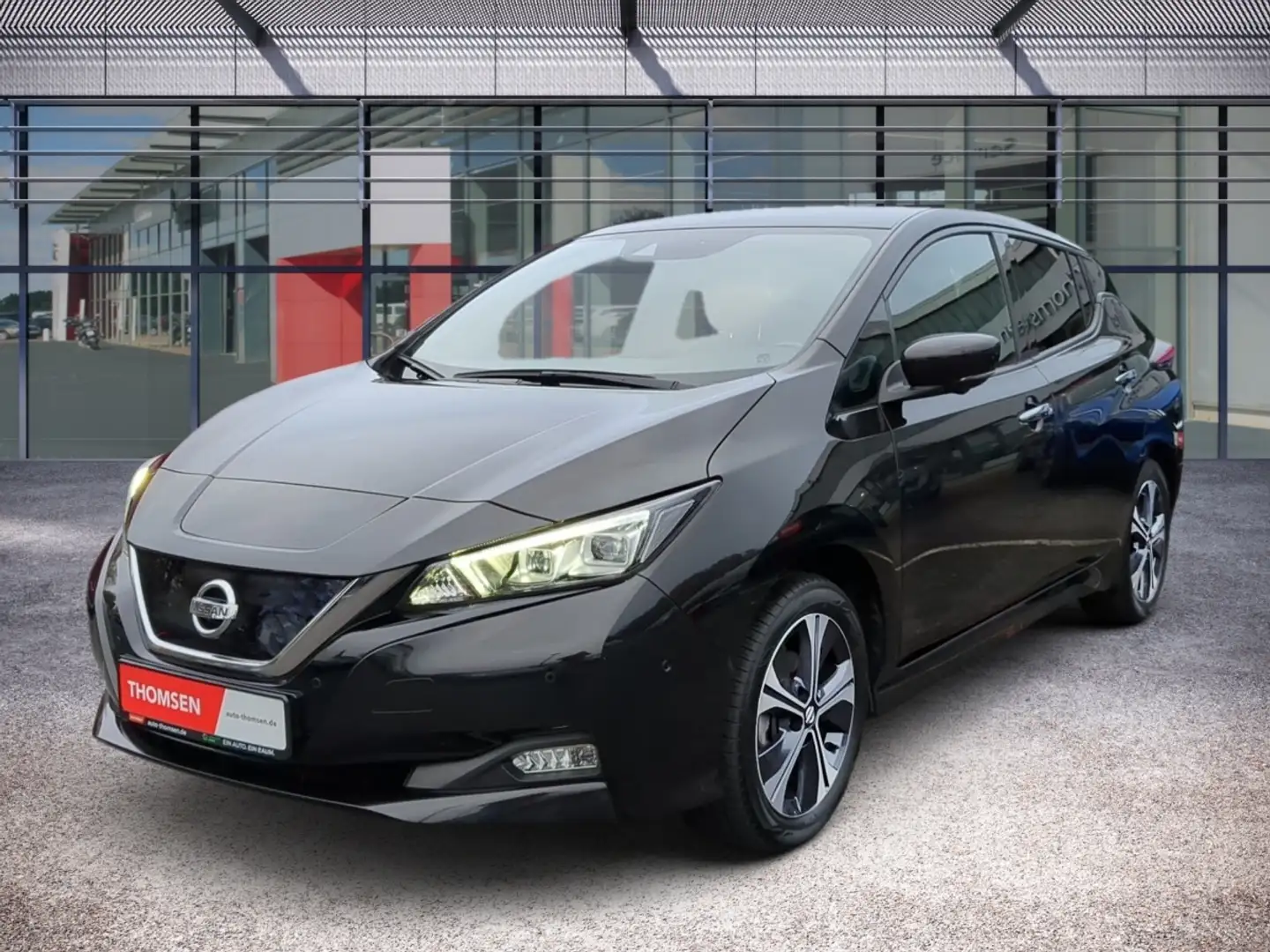 Nissan Leaf e+ Tekna ACC Navi LED Winterp. SpurH Zwart - 2