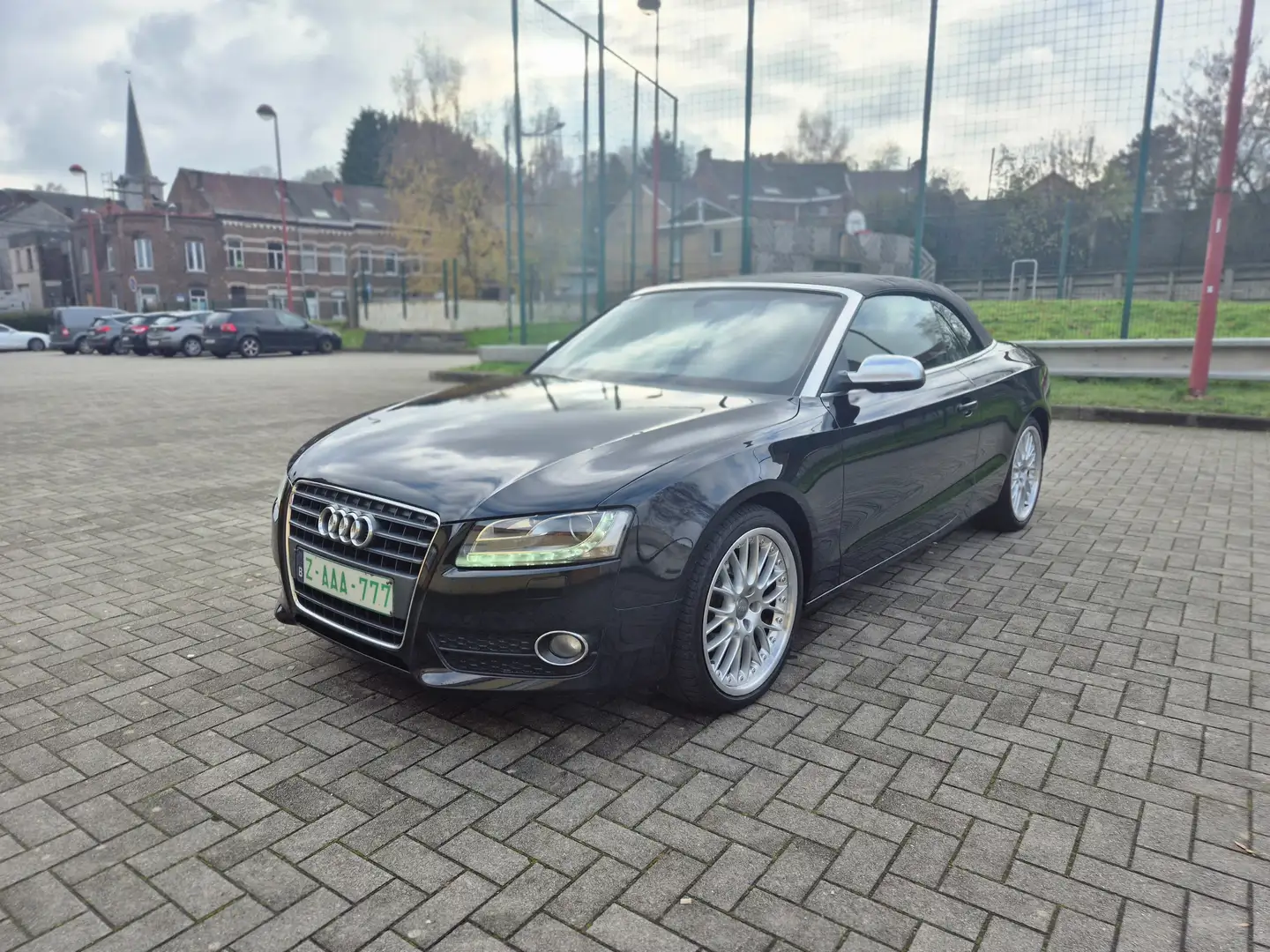 Audi A5 A5 Cabriolet 1.8 TFSI S line Zwart - 1