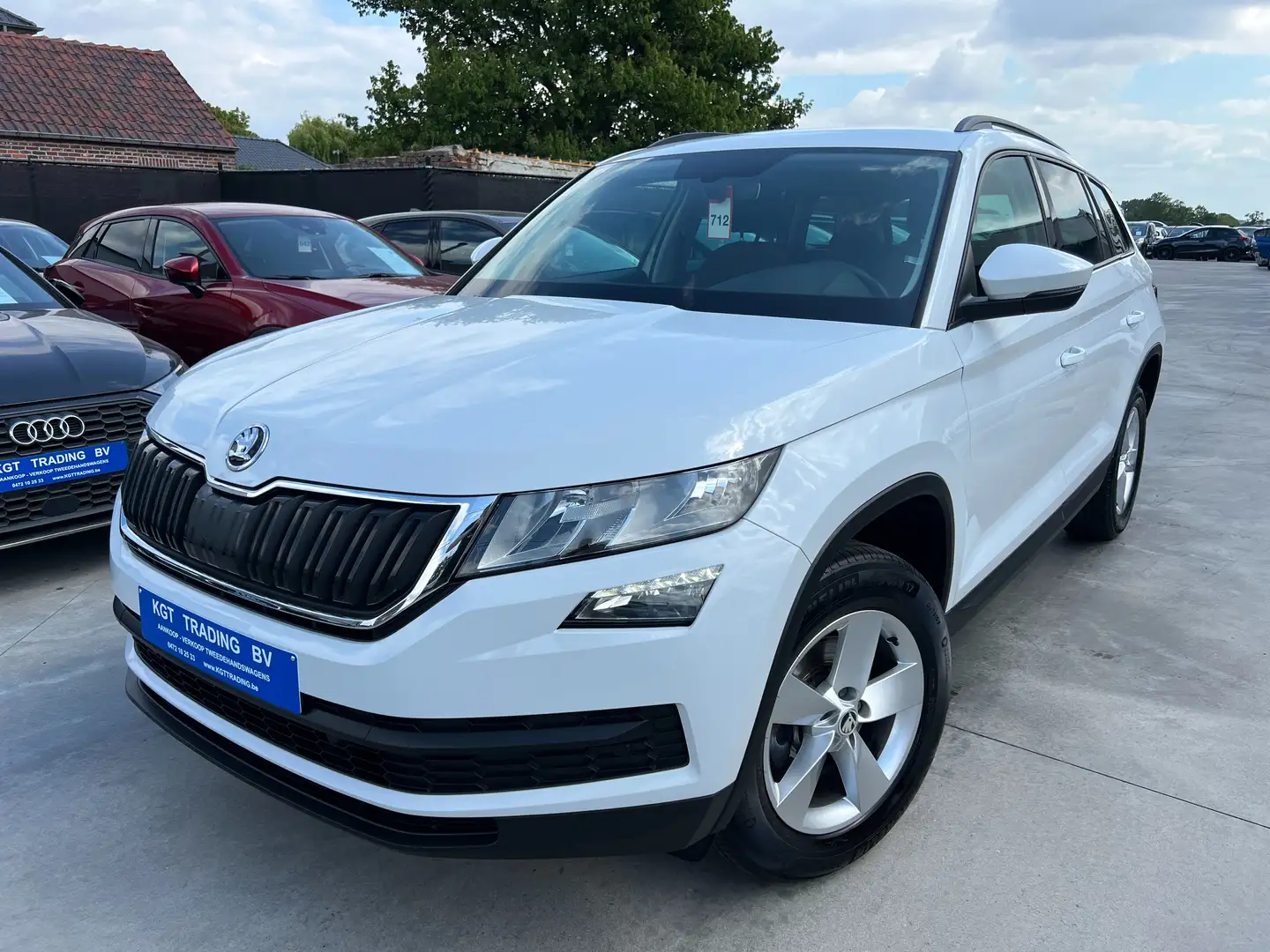 Skoda Kodiaq 1.5 TSI 150PK 7 ZETELS NAVIGATIE CAMERA CARPLAY Bianco - 1