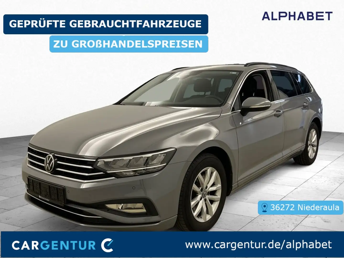 Volkswagen Passat Variant 2.0 TDI Business ACC Key LED Grau - 1