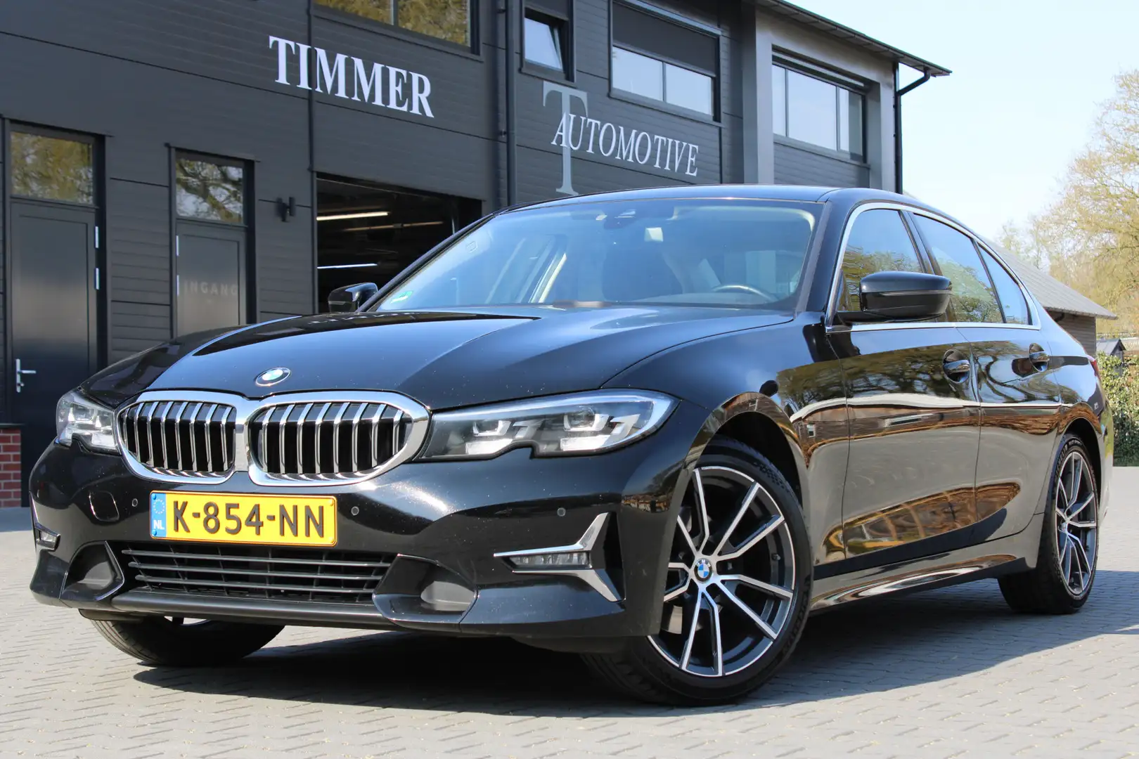 BMW 320 3-serie 320i High Executive Leder - Stoelverwarmin Zwart - 1
