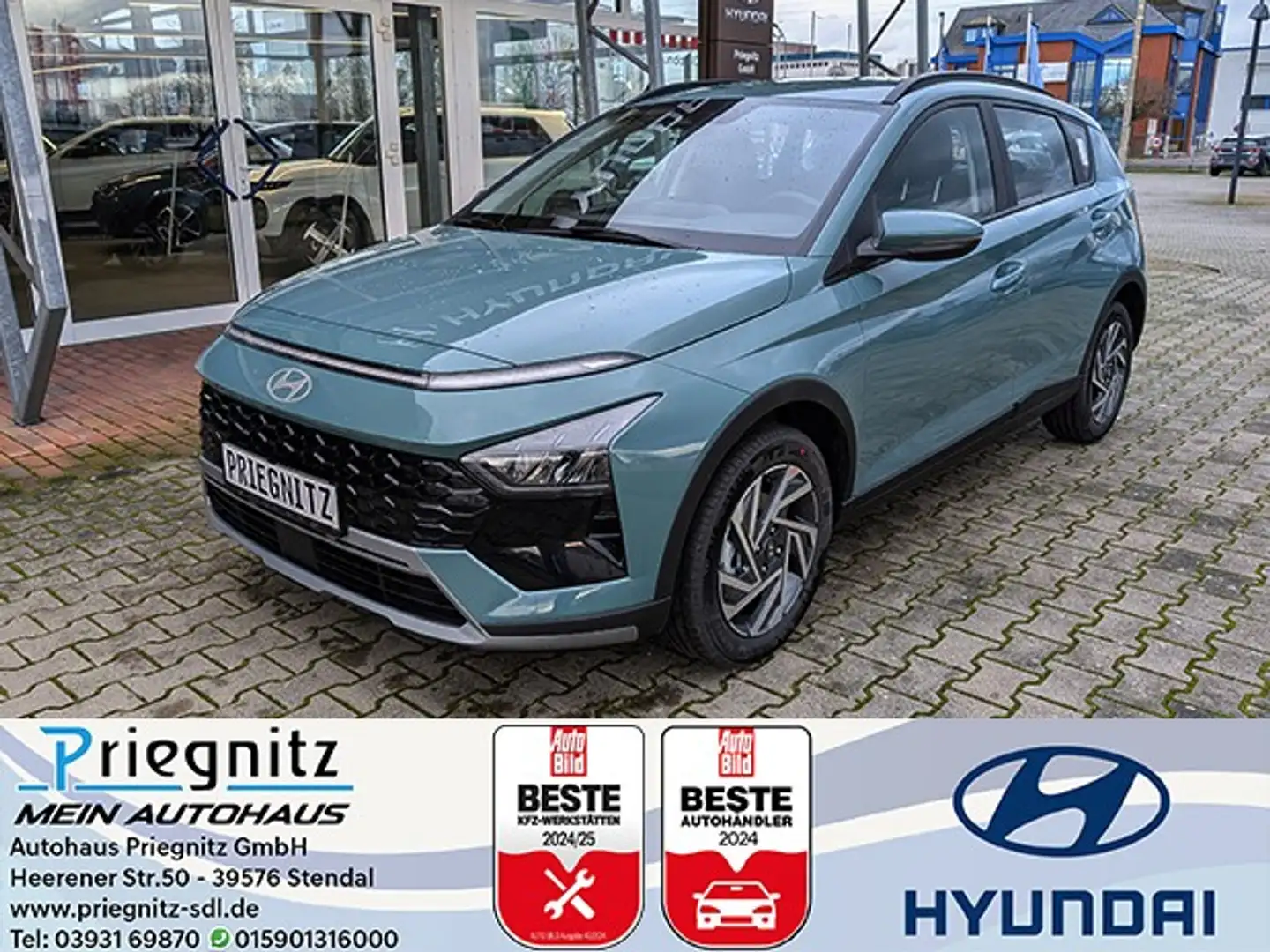Hyundai BAYON 1.0 T-GDI  Trend, Bose Soundsystem Vert - 1