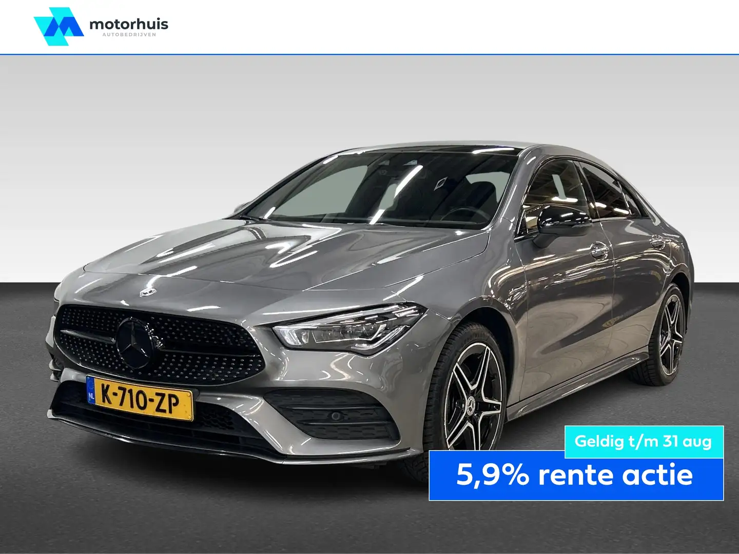 Mercedes-Benz CLA 250 Coupé 250e 218pk 8G-DCT Business Solution AMG Limi Grijs - 1