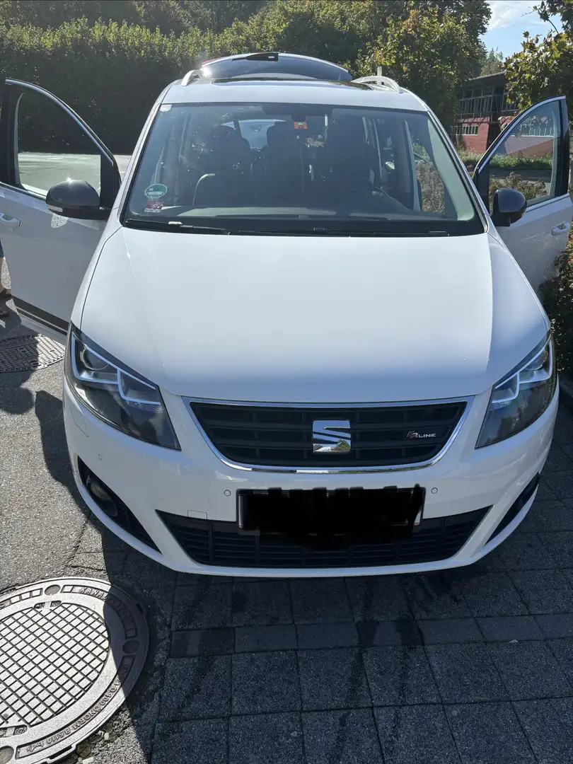 SEAT Alhambra FR 2,0 TDI CR DSG Weiß - 1
