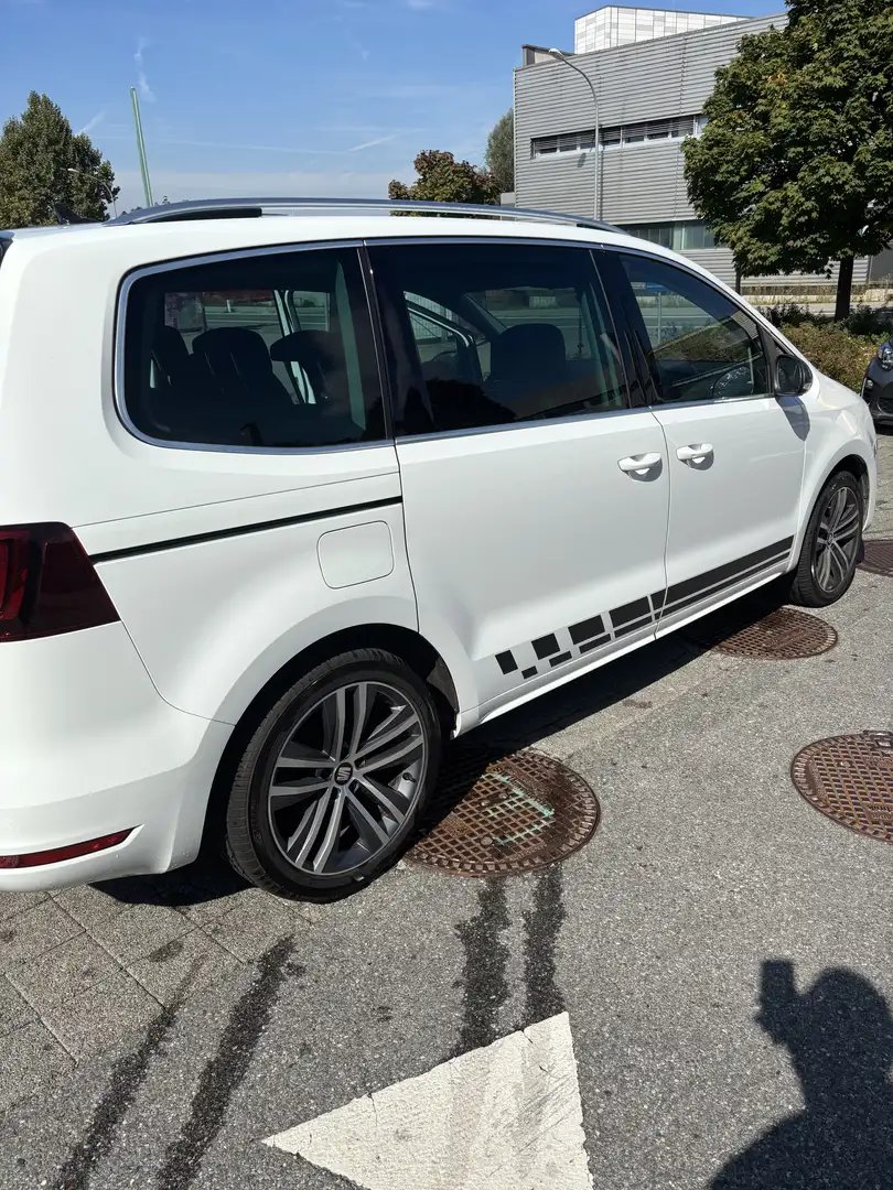 SEAT Alhambra FR 2,0 TDI CR DSG Weiß - 2