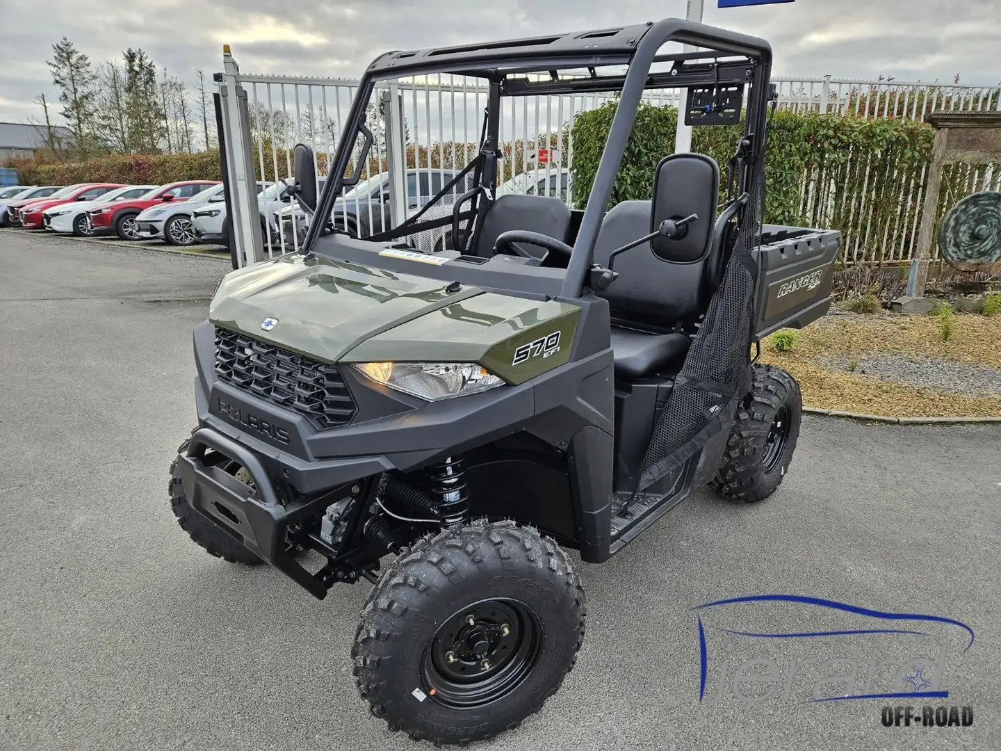 Polaris Ranger SP 570 EPS SAGE GREEN TRACTEUR Vert - 1