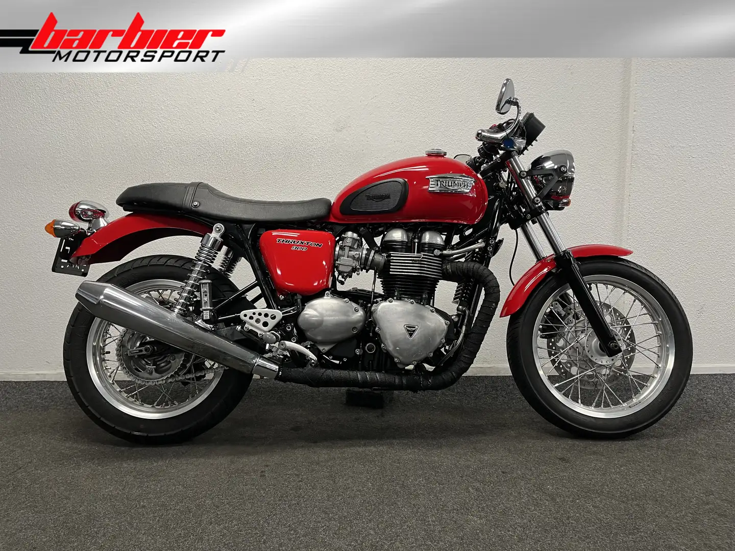 Triumph Thruxton 900 Czerwony - 1