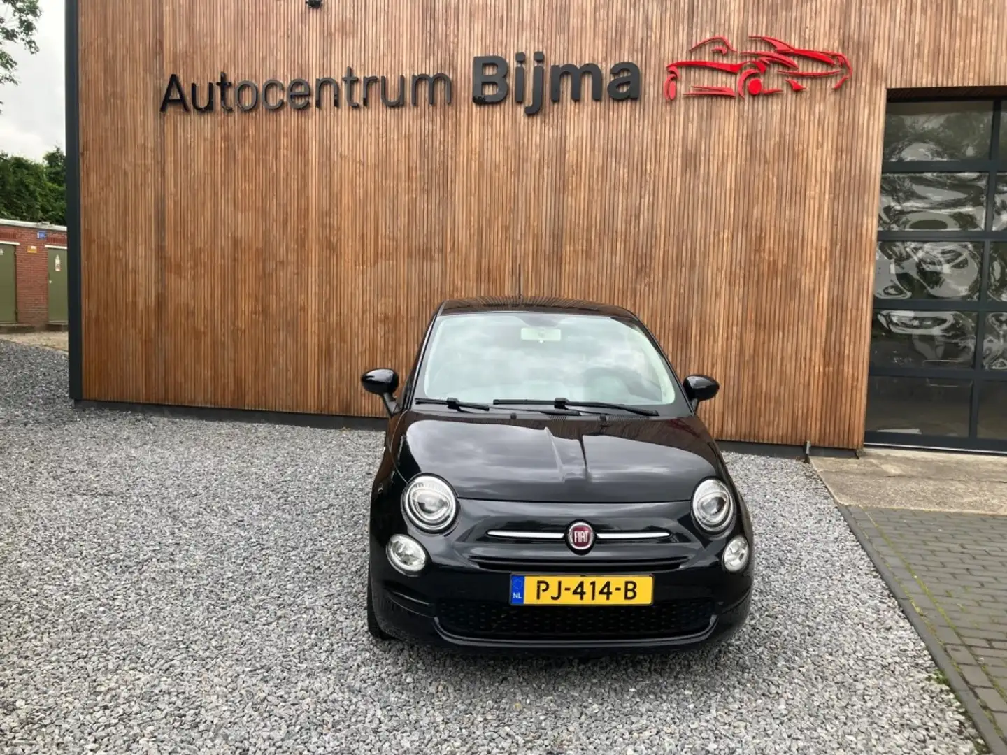 Fiat 500 TwinAir Turbo Popstar Zwart - 1
