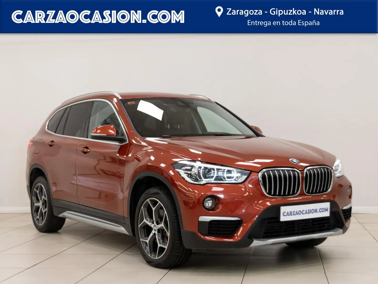 BMW X1 sDrive 18d Blauw - 1